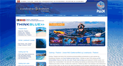 Desktop Screenshot of dykningithailand.com